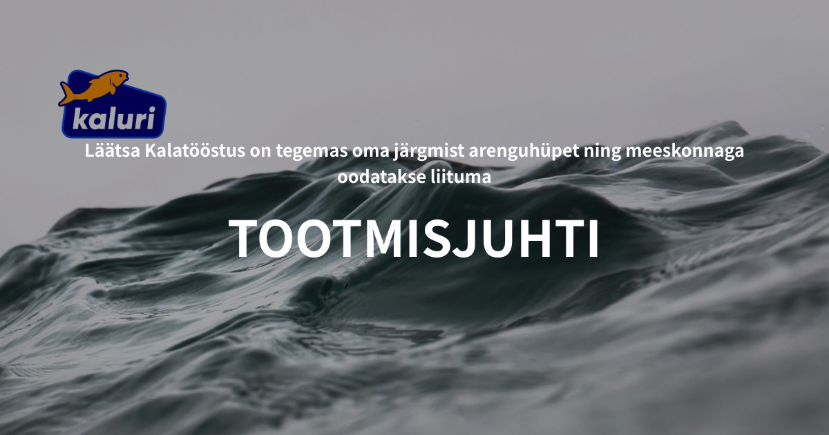 TOOTMISJUHT