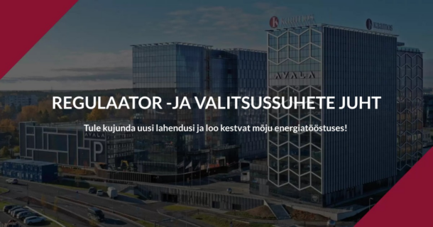 REGULAATOR -JA VALITSUSSUHETE JUHT