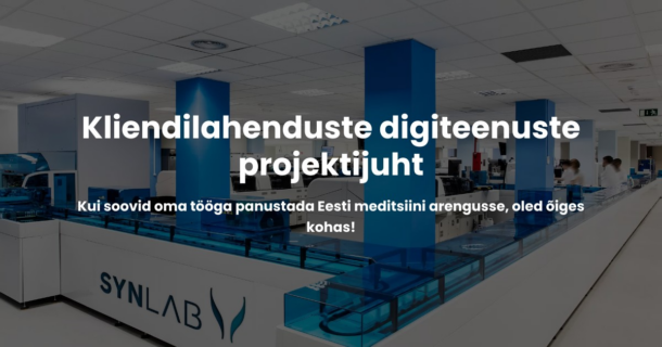 KLIENDILAHENDUSTE DIGITEENUSTE PROJEKTIJUHT