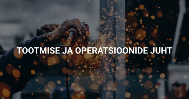 TOOTMISE JA OPERATSIOONIDE JUHT