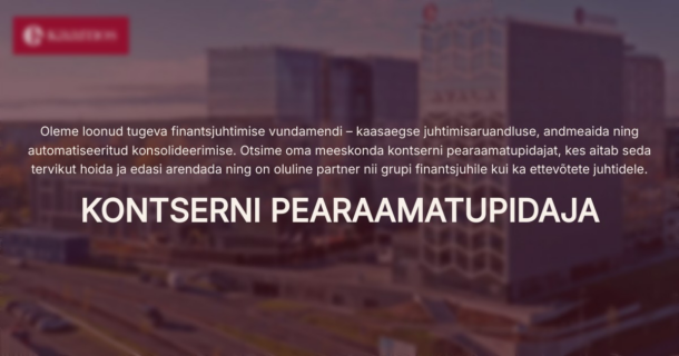 KAAMOS GROUP – KONTSERNI PEARAAMATUPIDAJA